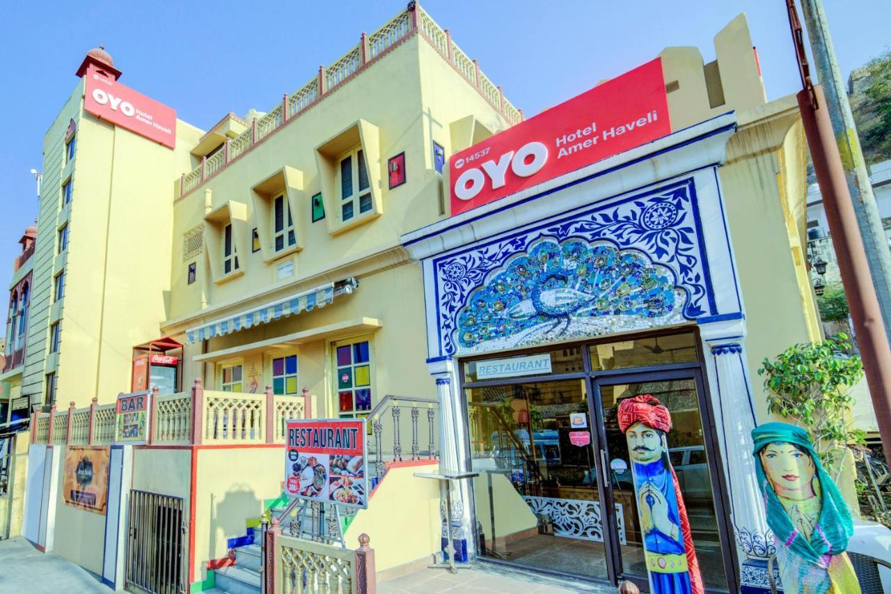 Oyo Flagship 14537 Hotel Amer Haveli Джайпур Екстериор снимка
